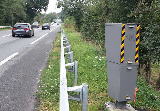 Photo du radar automatique de Tresses (D936)