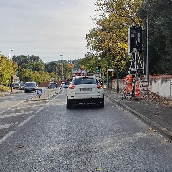 Photo du radar automatique de Roquevaire (D96)