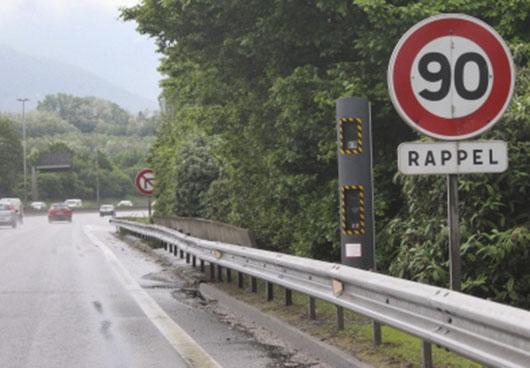 Photo du radar automatique de Barberaz (N201)