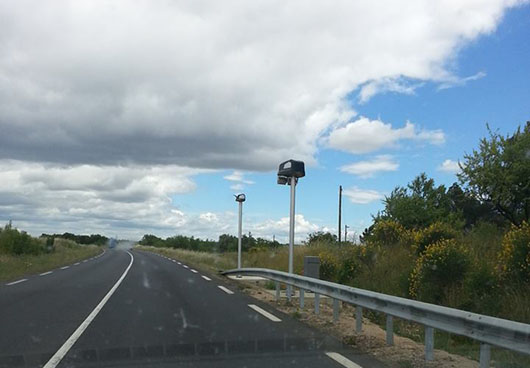 Photo du radar automatique de Pzenas (D13)