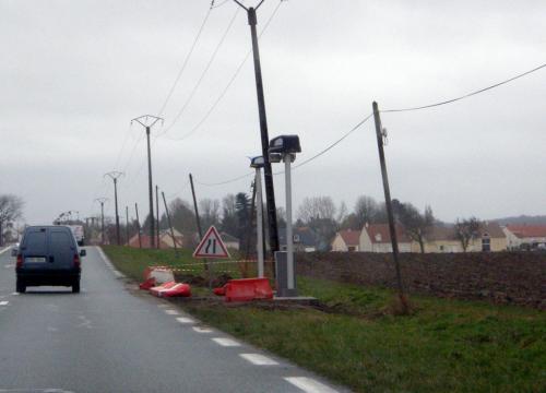 Photo du radar automatique de Chevilly (D2020)