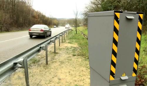 Photo du radar automatique de Sagy (D28)