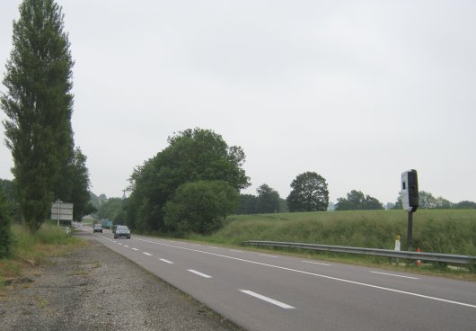 Photo du radar automatique de Saint-Eustache-la-Fort (D6015)