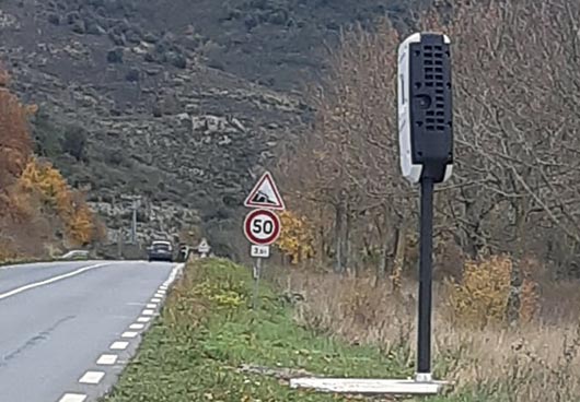 Photo du radar automatique de Pardailhan (D612)