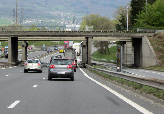 Photo du radar automatique de Chambry (N201)