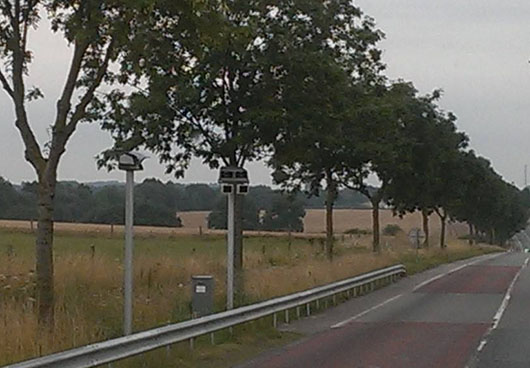 Photo du radar automatique de Warlincourt-lès-Pas (N25)